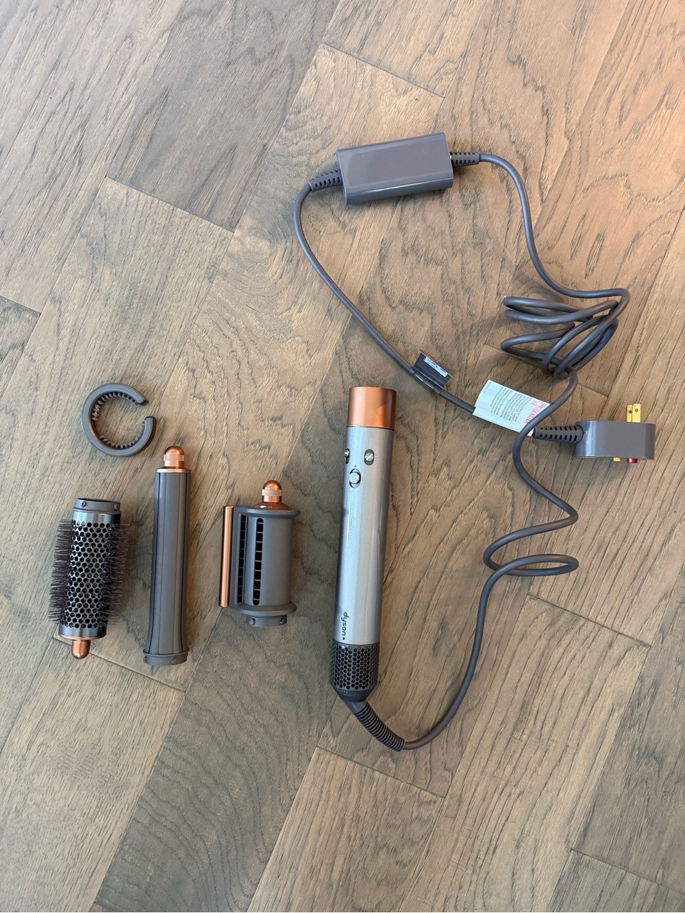 New Dyson air wrap hair curling iron no box